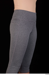 Zahara dressed grey sports leggings sports thigh 0008.jpg